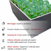Orto Rialzato In Metallo 170x85x63 Cm Da Giardino Con Rete Anti-Talpa Orto Rialzato In Metallo 170x85x63 Cm Da Giardino Con Rete Anti-Talpa