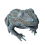 Gargoyle for pond (Blue-gray frog)