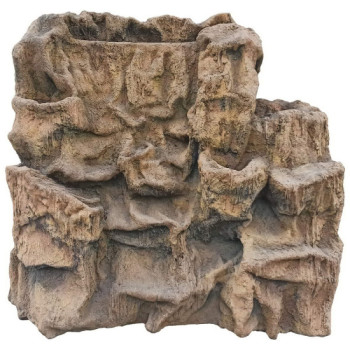 Artificial Waterfall 118-XXXL, brown