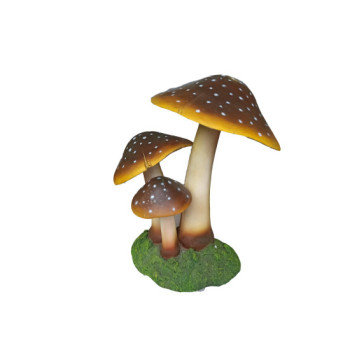 Decorative garden mushroom