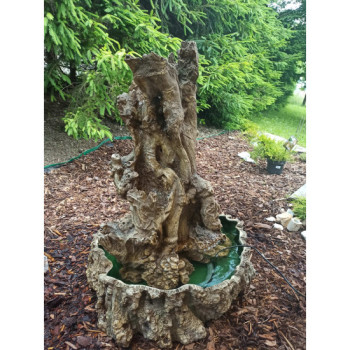 Garden and terrace decoration Water 121-M, Brown