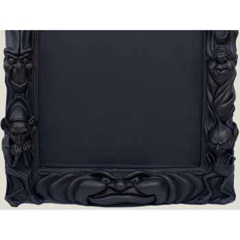 Mirror without Glass Eyes Black, 84×58 cm Mirror without Glass Eyes Black, 84×58 cm