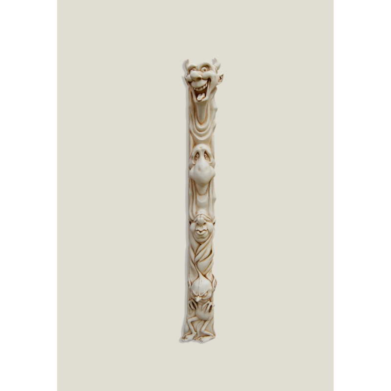 Ghost column hanging (right)-ivory, 79 cm