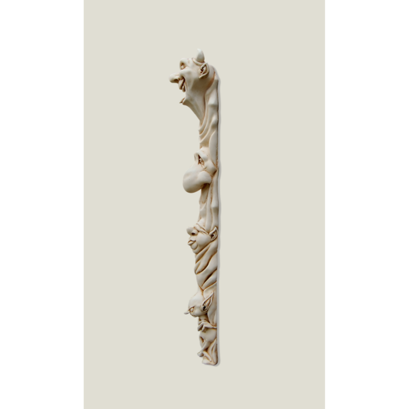 Ghost column hanging (right)-ivory, 79 cm