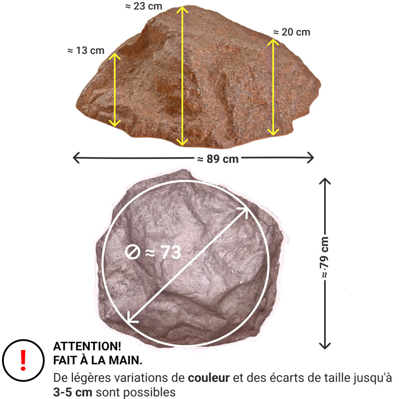 Faux Rocher De Jardin M-02