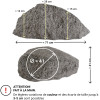 Faux Rocher Cache-Regards De Jardin S-02