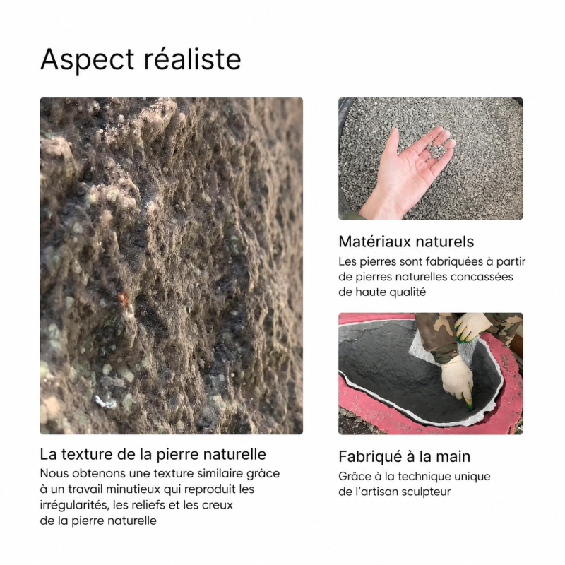 Faux Rocher De Jardin L-03