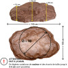 Faux Rocher De Jardin XL-02
