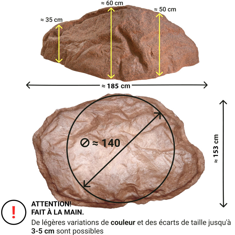 Faux Rocher De Jardin XXXL-01