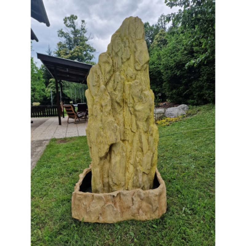 Water Feature Stone for Garden – Standing Fountain Pond Accessories - XL Water Feature Stone for Garden – Standing Fountain Pond Accessories - XL