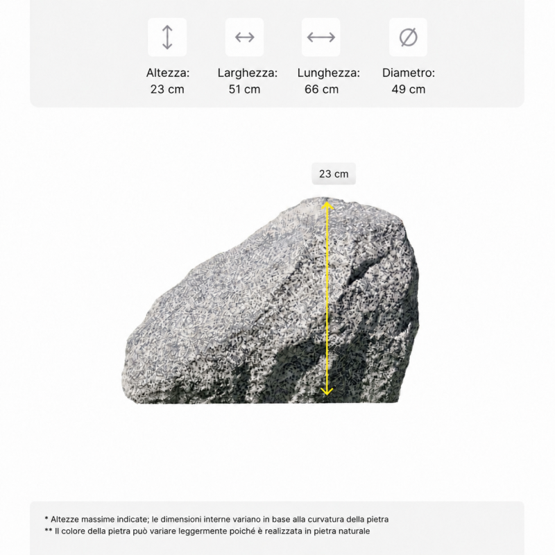 Roccia Artificiale Da Giardino S-05