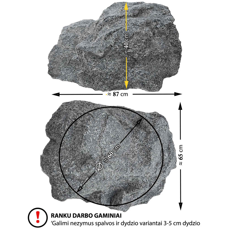 Dirbtinis Akmuo Sodui L-03