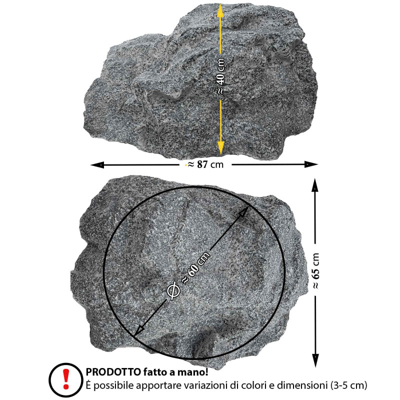 Roccia Artificiale Da Giardino L-03