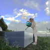 Garden Raised Bed 170x85x63 cm made of galvanized Metal, Stable, Gray, mole net incl. Garden Raised Bed 170x85x63 cm made of galvanized Metal, Stable, Gray, mole net incl.