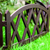 Garden Fence - Decorative Garden Fence border, Set of 5 (Total length 3 meters, Brown) Garden Fence - Decorative Garden Fence border, Set of 5 (Total length 3 meters, Brown)