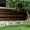 Garden Fence - Decorative Garden Fence border, Set of 5 (Total length 3 meters, White) Garden Fence - Decorative Garden Fence border, Set of 5 (Total length 3 meters, White)