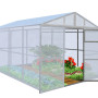 Large Outdoor Greenhouse 4 x 2.85 m, 4 mm Polycarbonate