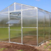 Didelė lauko šiltnamė 4 x 2,85 m, polikarbonatas 4 mm