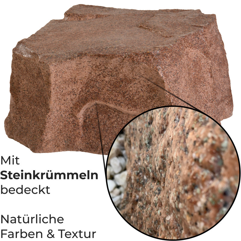 Findling Kunstfelsen für den Garten L-04 Findling Kunstfelsen für den Garten L-04