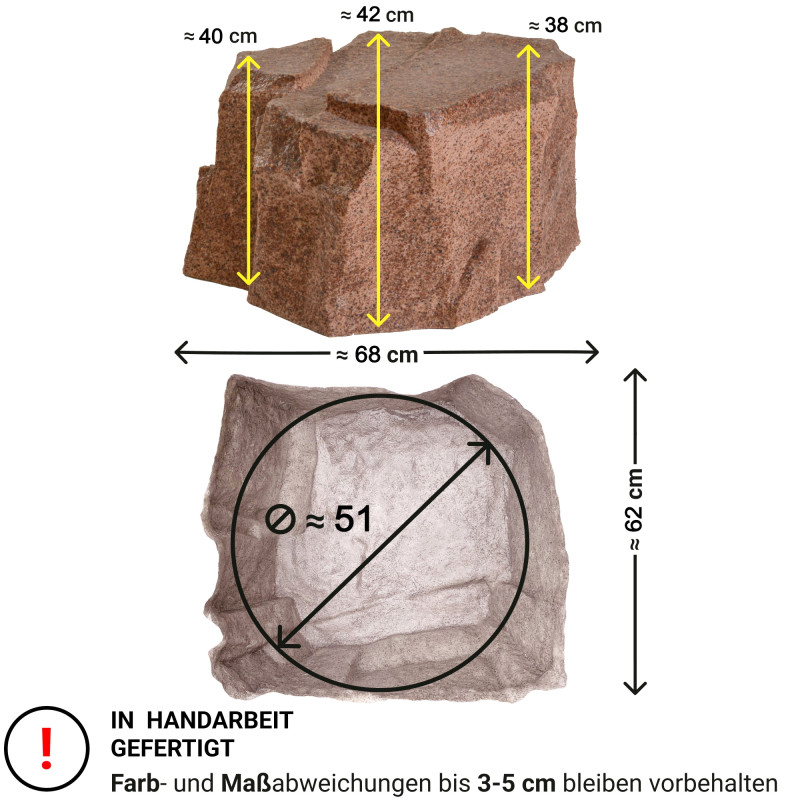 Fake Rock For Garden M-04