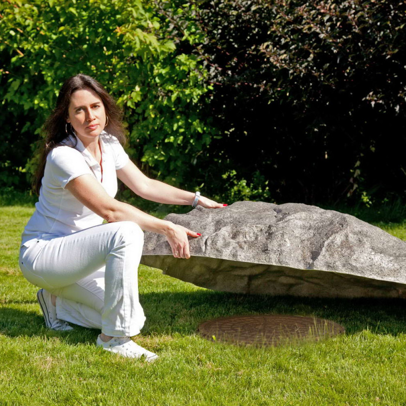 Findling Kunstfelsen für den Garten XL-02