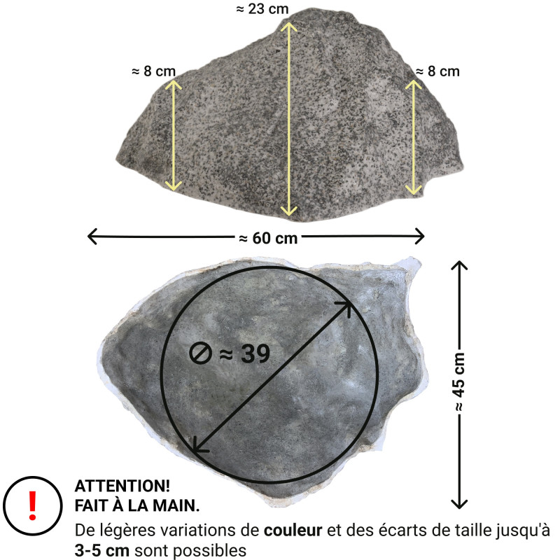 Faux Rocher De Jardin S-01