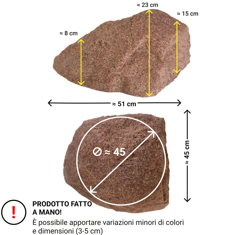 Roccia Artificiale Da Giardino S-07