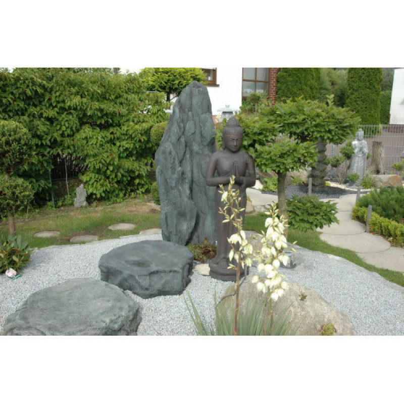 Water Feature Stone for Garden Fountains Pond Accessories - Monolith Grey - M Water Feature Stone for Garden Fountains Pond Accessories - Monolith Grey - M