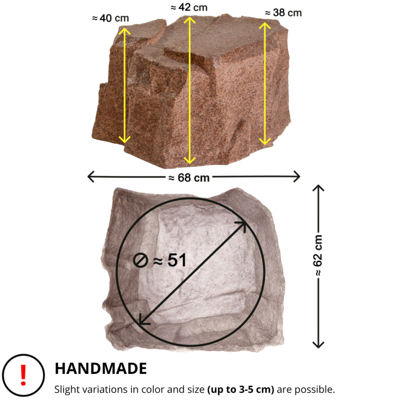 Artificial stone For Garden M-04