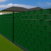 KUMPLAST Privacy Strip for Panel Fences, 26 m Roll