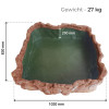 Basins for garden Decor – water play elements or flowerbed XL