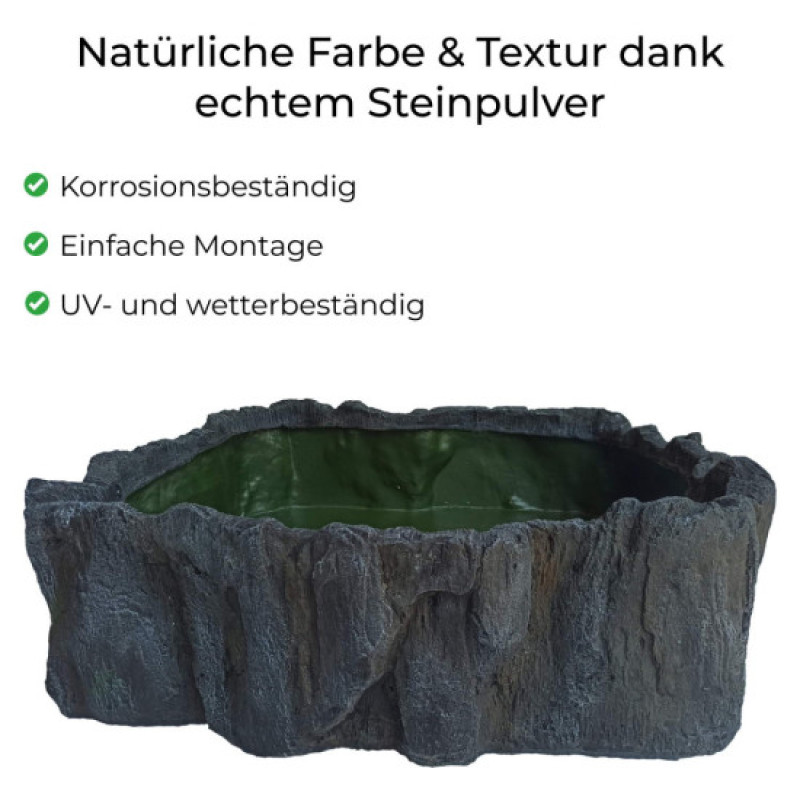 Basins for garden Decor – water play elements or flowerbed XL