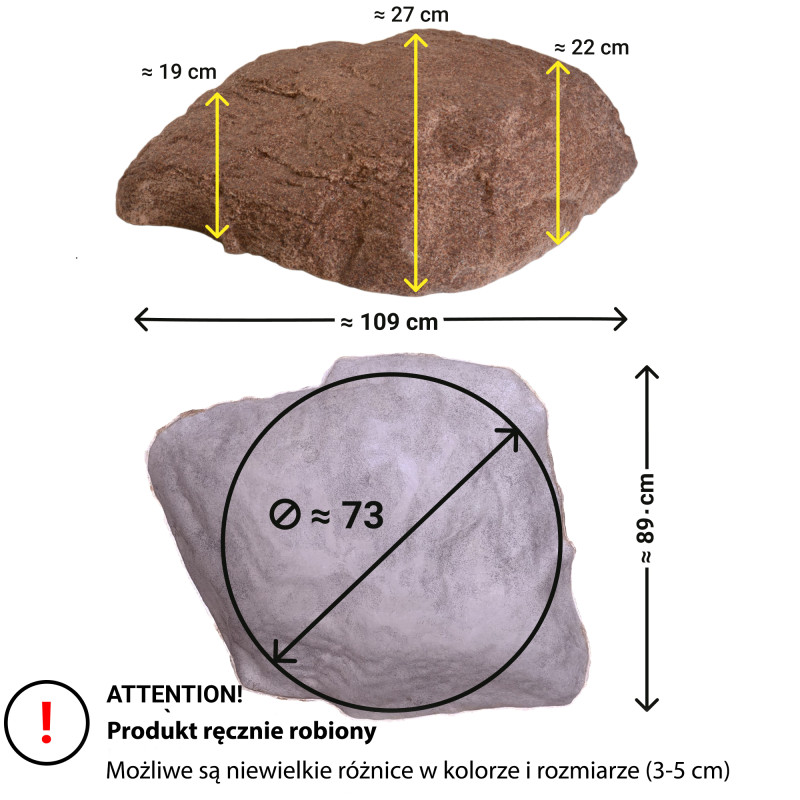 Sztuczny Kamień Ogrodowy M-01