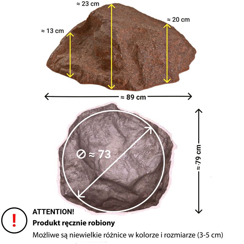 Sztuczny Kamień Ogrodowy M-02
