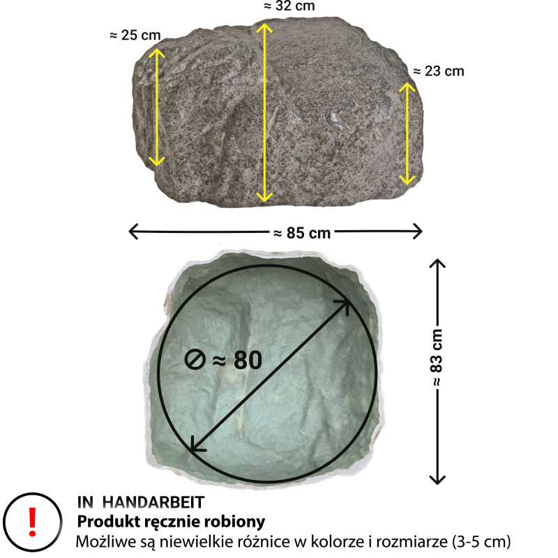 Sztuczny Kamień Ogrodowy M-03