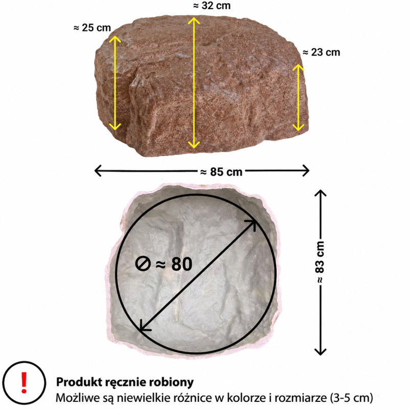 Sztuczny Kamień Ogrodowy M-03 Sztuczny Kamień Ogrodowy M-03