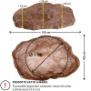 Roccia Artificiale Da Giardino XL-02