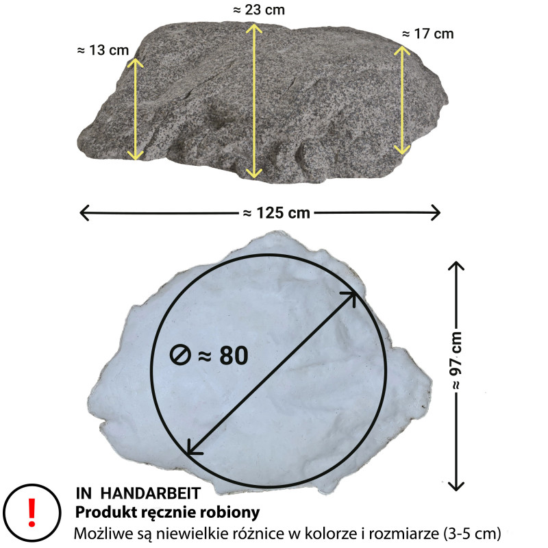 Sztuczny Kamień Ogrodowy XL-01