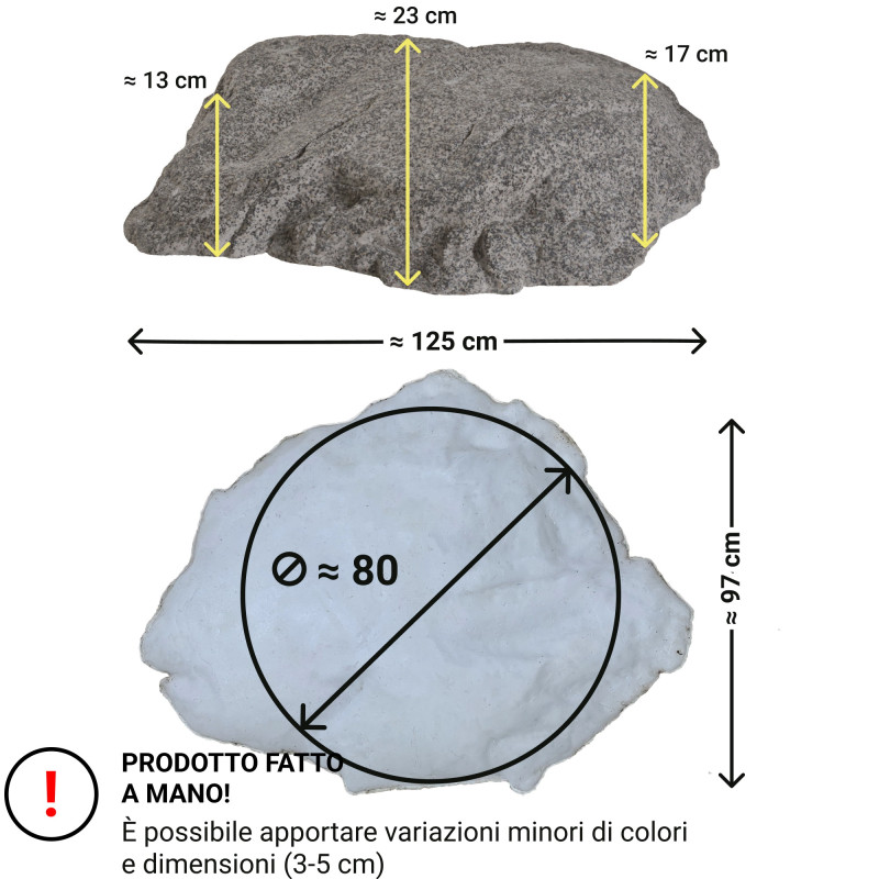 Roccia Artificiale Da Giardino XL-01