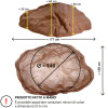 Roccia Artificiale Da Giardino XXXL-01
