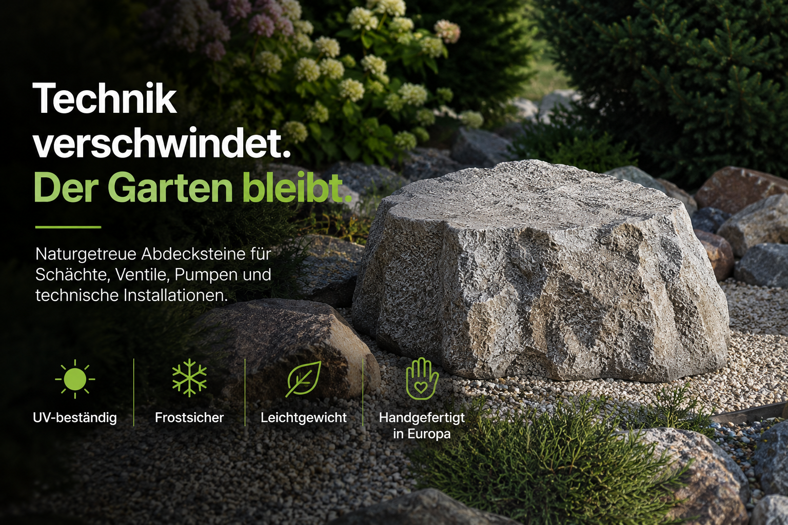 Aus einem störenden Blickfang wird ein natürlicher Teil Ihres Gartens