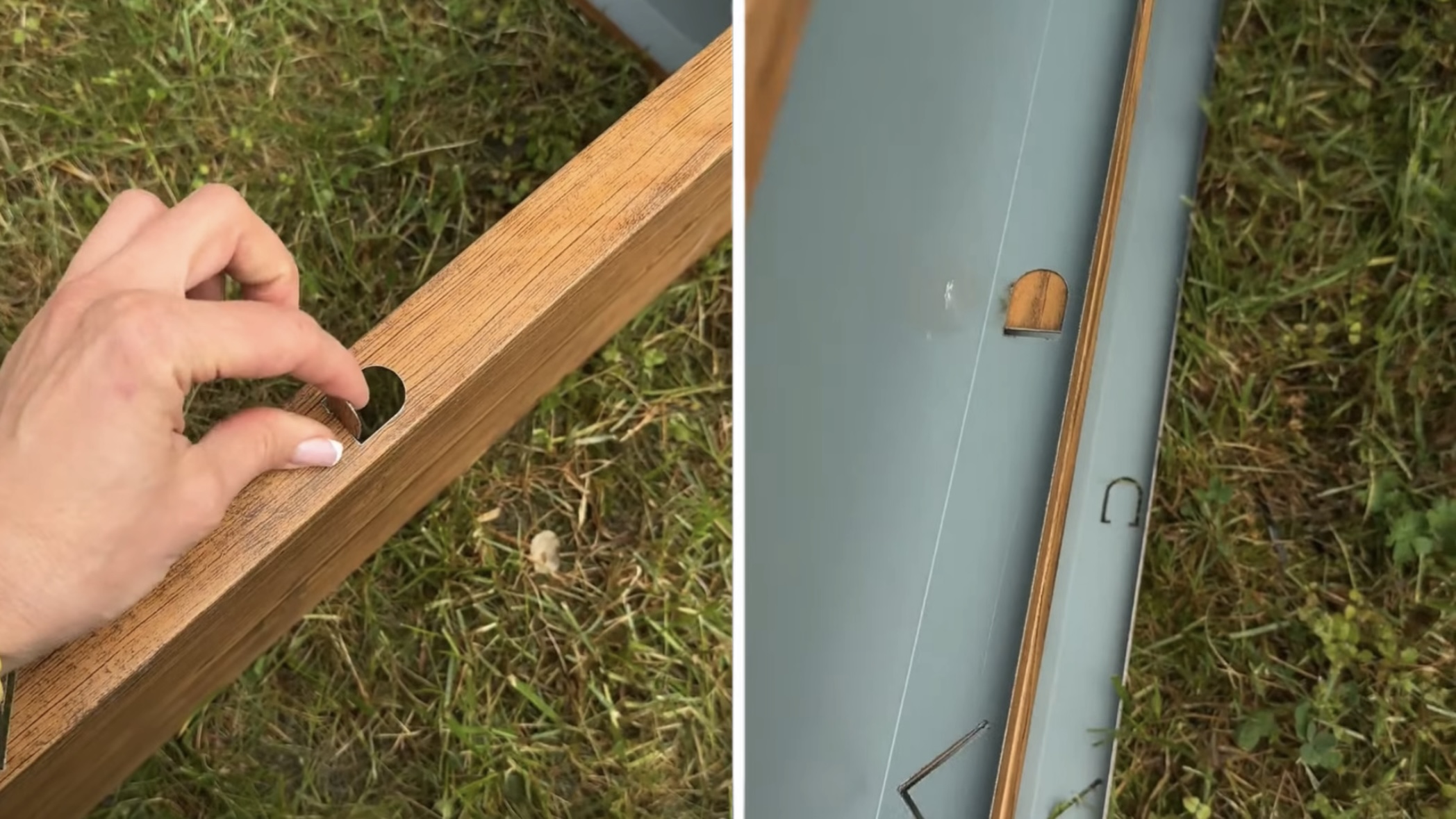 GARTENDEK raised garden bed assembly – attaching the second tier to the first tier with locking tabs